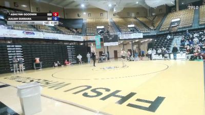 138 lbs Cons. Semi - Aaliah Guebara, Maize Wrestling Club vs Ashlynn Goodwin, Fort Hays State