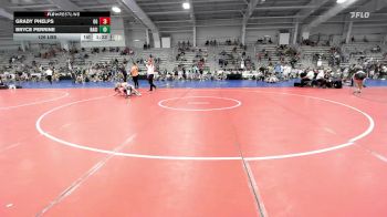 126 lbs Rr Rnd 1 - Grady Phelps, Ohio Gold vs Bryce Perrine, Ragin Raisins Concord HS