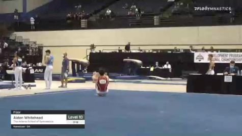 Aiden Whitehead - Floor, The Atlanta School of Gymnastics - 2021 USA Gymnastics Development Program National Championships