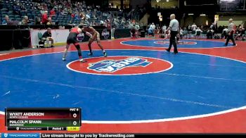 4A-132 lbs Quarterfinal - Malcolm Spann, Bainbridge vs Wyatt Anderson, North Oconee