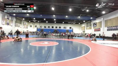 157 Boys Cons. Round 4 - Giovanny Maganda, Guajome Park Academy vs Julian Cordova, Southwest (EC)