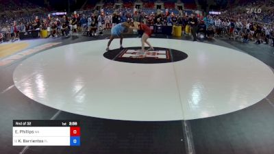 135 lbs Rnd Of 32 - Evelyn Phillips, WA vs Kailani Barrientos, FL