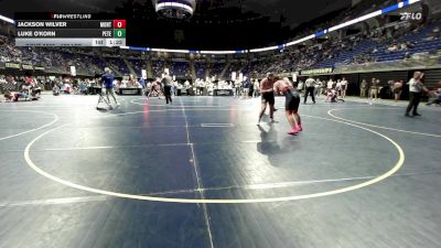 192 lbs Consy 2 - Jackson Wilver, Montgomery vs Luke O'Korn, Peters Township