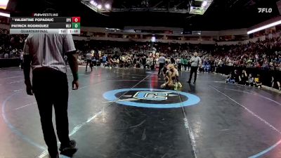 4A 152 lbs Quarterfinal - Valentine Popadiuc, St. Pius X vs Patrick Rodriguez, West Las Vegas