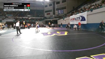 132 lbs Round Of 16 - Bailen Somerville, Walhalla vs David Taylor, Keenan