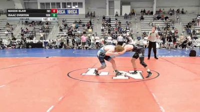 138 lbs Rr Rnd 1 - Mason Blair, Freakztyle Wild Cards - HSB vs Isaac Overton, Yorktown Wrestling Club - HSB