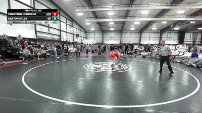 120 lbs Round 1 (8 Team) - Chaetton Osborne, North Sanpete vs Easton Utley, Richfield