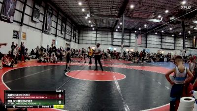 60 lbs Finals (4 Team) - Felix Melendez, PIT BULL WRESTLING ACADEMY vs Jameson Rizo, NORTH CAROLINA WRESTLING FACTORY