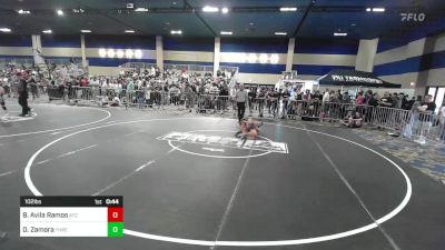 102 lbs Consi Of 16 #2 - Brandon Avila Ramos, Atc vs Daniel Zamora, Threshold WC