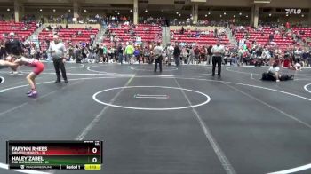 85 lbs Round 4 (6 Team) - Farynn Rhees, Greater Heights vs Haley Zabel, The Untouchables