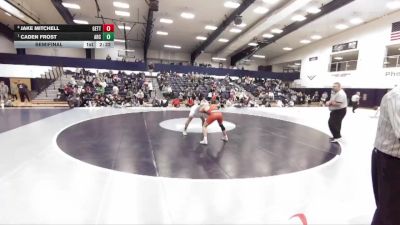 149 lbs Semifinal - Caden Frost, Arcadia vs Jake Mitchell, Gettysburg