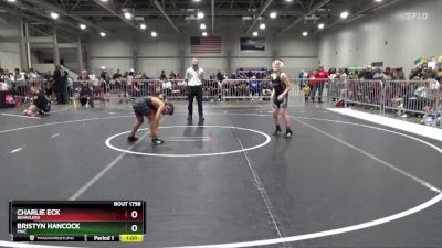 110 lbs Cons. Round 1 - Bristyn Hancock, MAC vs Charlie Eck, Brawlers