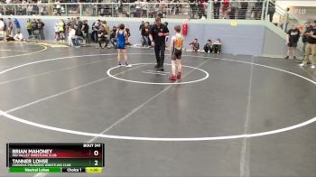 86 lbs Quarterfinal - Brian Mahoney, Mid Valley Wrestling Club vs Tanner Lohse, Cordova Pounders Wrestling Club