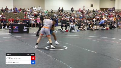 82 kg Semis - Tyler Eischens, NYAC/Tar Heel WC vs Jesse Porter, New York Athletic Club