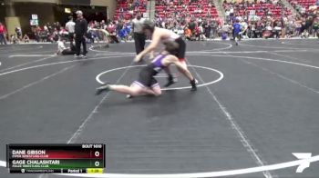 150 lbs Champ. Round 1 - Dane Gibson, Piper Wrestling Club vs Gage Chalashtari, Maize Wrestling Club