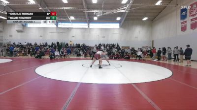 165 lbs Champ. Round 1 - David Pomeroy, Academy Of The New Church vs Charlie Morgan, Malvern Prep