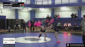 132 lbs Round 3 (4 Team) - Scarlett Miele, Parsippany Hills/Parsippany vs Sadie Collins, Vernon Township