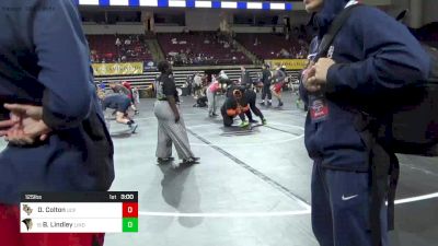 125 lbs Consi Of 16 #2 - David Colton, Central Florida vs Ben Lindley, Lindenwood