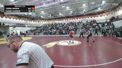 190 lbs Cons. Round 3 - Daniel Watson, Evanston vs Daniel Clawson, Riverton