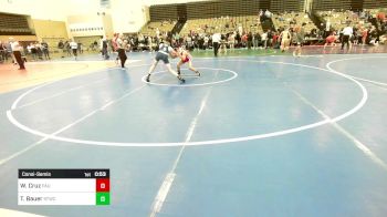 108-H lbs Consolation - William Cruz, Paulsboro vs Travis Bauer, Shore Thing WC