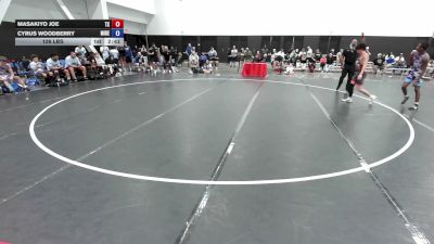 126 lbs Masakiyo Joe, Team Texas vs Cyrus Woodberry, Team Michigan Red