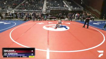 77 lbs Semifinal - Isiah Doane, Cody Wrestling Club vs Coy Robertson, High Plains Thunder Wrestling Club