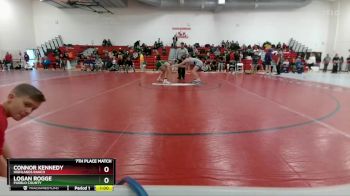 126 lbs 7th Place Match - Connor Kennedy, Highlands Ranch vs Logan Rogge, Pueblo County