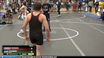 126 lbs Champ. Round 2 - Andrew McAdam, Simi Valley vs Gage McKibben, Big Dog Ranch