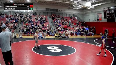 69-72 lbs Round 2 - Zander Hodnik, Southmoreland vs Cole Butler, Mt. Pleasant