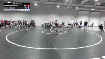 55 lbs Cons. Round 4 - Brennan Sprague, Monsignor Farrell High School Wrestling vs Aidan McClure, Steller Trained Wrestling