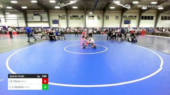 118 lbs Quarterfinal - David Perez, Mayo Quanchi vs Jack Vautour, Doughboy