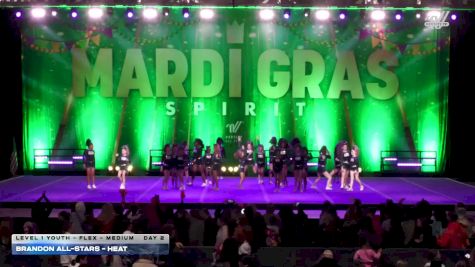Brandon All-Stars - Heat [2026 L1 Youth - Flex - Medium Day 2] 2026 Mardi Gras Grand Nationals