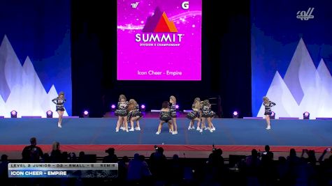Icon Cheer - Empire [2026 L2 Junior - D2 - Small - B Semis] 2026 The D2 Summit