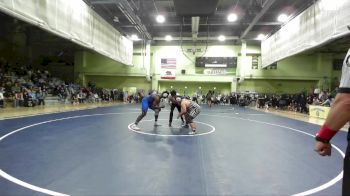 285 lbs 1st Place Match - Abraham Datte, MONROE vs Jareth Saldivar, BIRMINGHAM