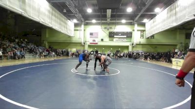 285 lbs 1st Place Match - Abraham Datte, MONROE vs Jareth Saldivar, BIRMINGHAM