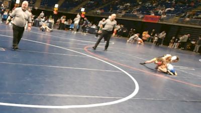 75 lbs Semifinal - Ava Ray, Quakertown vs Tessa Bowers, Grove City