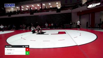 110 lbs Consi Of 4 - Lydia Suniga, Tulsa Union Girls vs Jocelyn Lopez, Jay High School