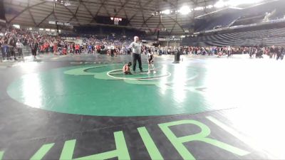 45 lbs Quarterfinal - Jacques Finley, Spokane Wrestling vs Griffin McCray, FordDynastyWrestlingClub