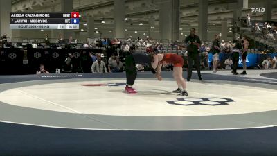 68 kg Cons. Semis - Alissa Caltagirone, NMU-NTS vs Latifah McBryde, Life