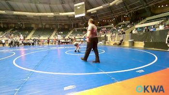 85 lbs Consi Of 4 - Brycen Packer, Miami Takedown Club vs Tyler Haxel, Lions Wrestling Academy