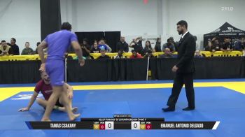 Emanuel Antonio Delgado vs Tamas Csakany 2026 Pan IBJJF Jiu-Jitsu No-Gi Championship