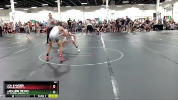 84 lbs Round 1 (6 Team) - Jon Snyder, Keystone Krush vs Jackson Meeks, U2 Starts & Stripes