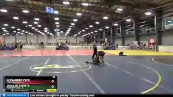 96 lbs Round 5 - Alexander Cecil, Team Michigan vs Joaquin Knotts, Morris Fitness