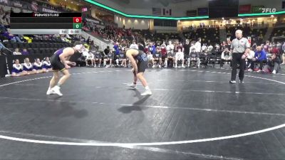 190 lbs Quarterfinal - River Williams, Alburnett vs Jackson Verschoor, Woodbury Central