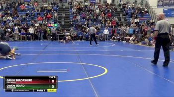 138 lbs Cons. Round 7 - Owen Beard, Napoleon vs Gavin Shropshire, Eastwood