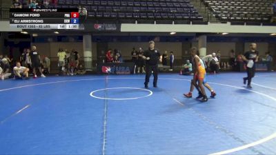 82 lbs 5th Place Match - Damoni Ford, PSF Wrestling Academy vs Eli Armstrong, East Idaho Elite Wrestling Club