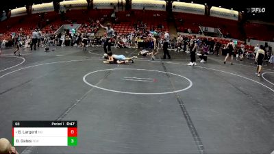 68 lbs Cons. Semi - Benjamin Largent, Neighborhood vs Bryce Gates, TDWC