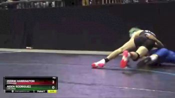 5A 113 lbs Champ. Round 1 - Aiden Rodriguez, Carlsbad vs Zerrik Harrington, Cleveland