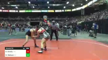 130 lbs Round Of 16 - Abigail Varady, Chain Wrestling vs Mikayla Wallace, Vici Wrestling