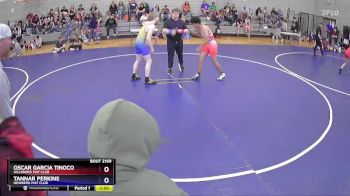 138 lbs Cons. Round 2 - Oscar Garcia Tinoco, Hillsboro Mat Club vs Tannar Perkins, Newberg Mat Club